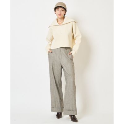 Whim Gazette(ウィム ガゼット)の【THE PAUSE】ビッグカラーハーフ