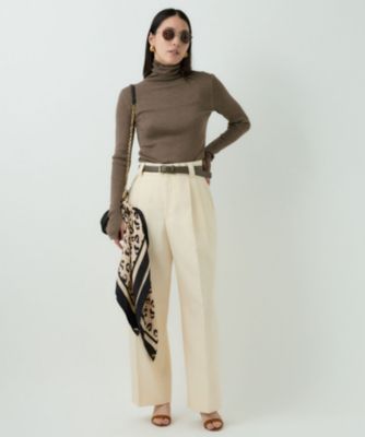 Chaos(カオス)の18Gシルクリブタートルネックニット通販 | 集英社HAPPY