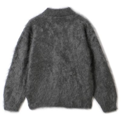 BLAMINK(ブラミンク)のカシミヤファー7GVネックカーディガン通販