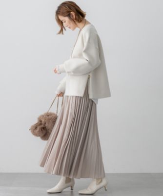 23区(ニジュウサンク)のナチュラルコットンベア レースレイヤード