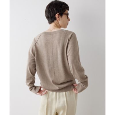 Whim Gazette(ウィム ガゼット)のウールハイゲージⅤネックプル