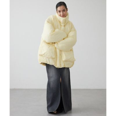 Whim Gazette(ウィム ガゼット)の【THE PAUSE】ミドルダウンコート通販