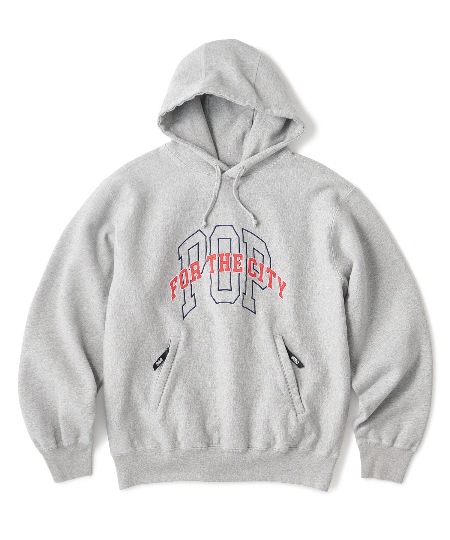 FTC X POP TRADING COMPANY COLLEGE PULLOVER HOODED SWEATSHIRT – FTC