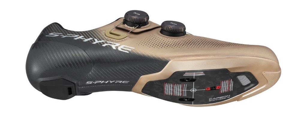 シマノのロードシューズに限定カラー「シャンパン」S-PHYRE RC903Sが