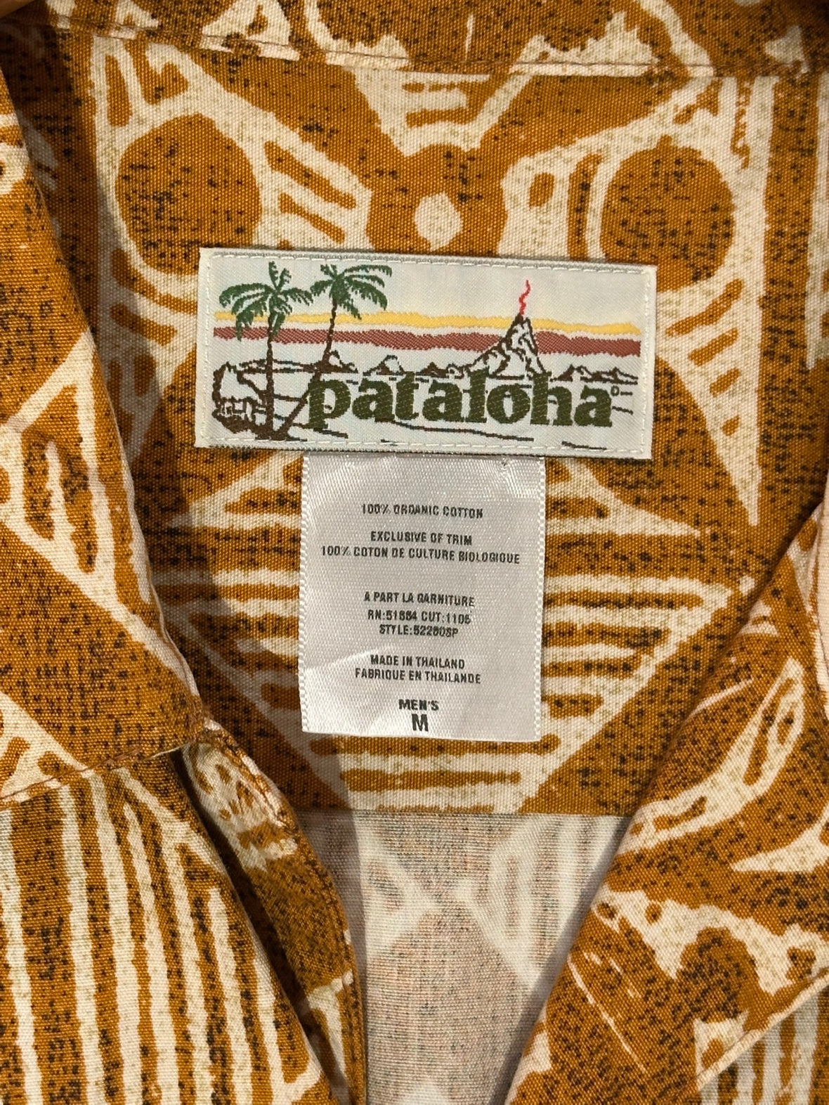 00's PATAGONIA「Pataloha Tribal Motif」アロハシャツ – FUJI STORE