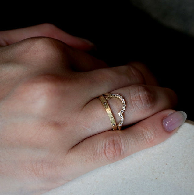 GICLAT / Cloud Dia Ring G15R5Y – Fuligo / Fuligoshed