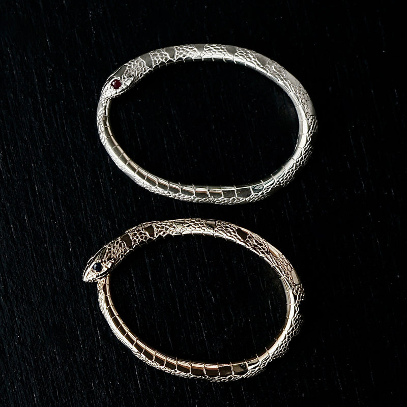 ELCAMI / King snake W Ring (ER-113S/G) – Fuligo / Fuligoshed