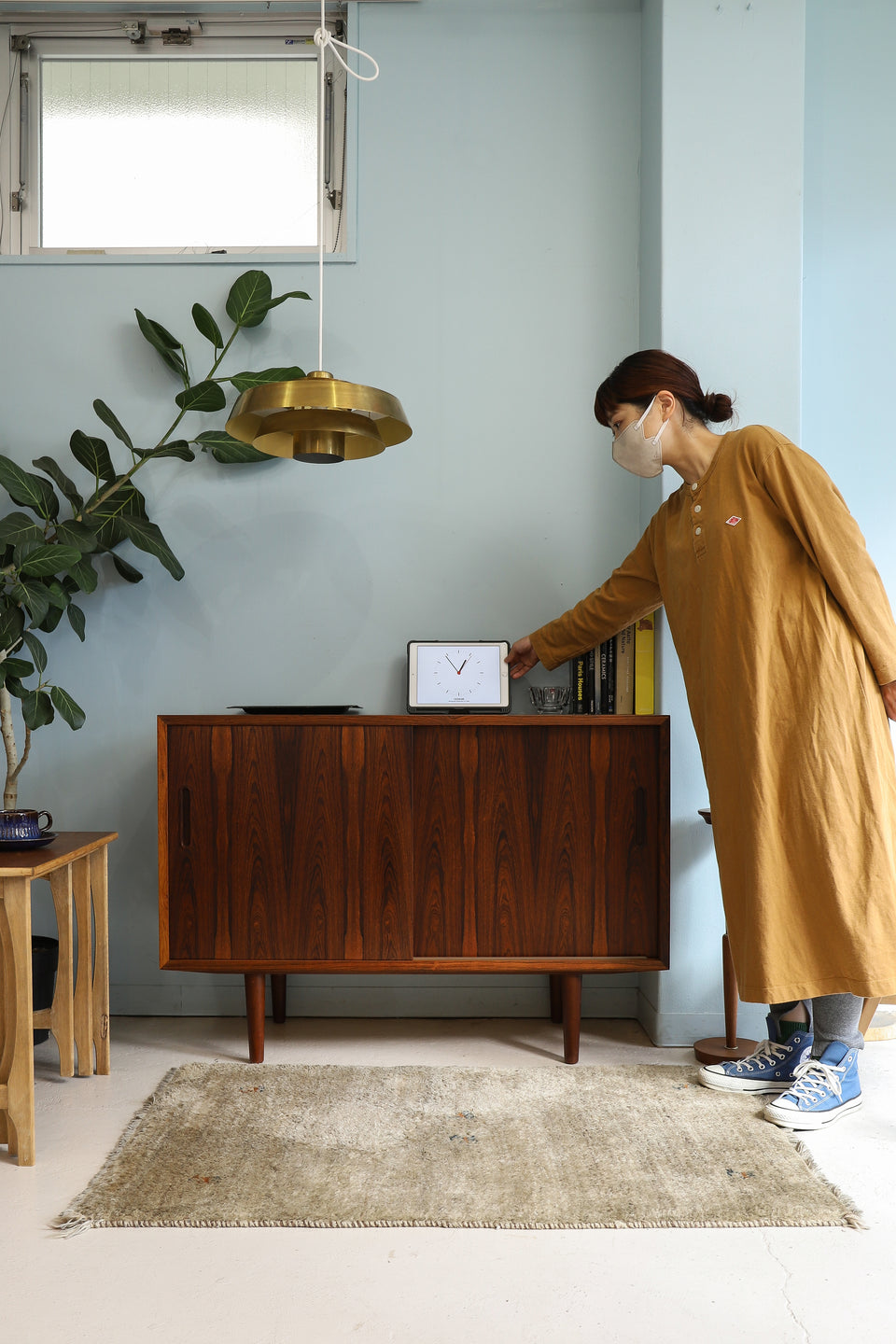 デンマークヴィンテージ サイドボード ローズウッド 収納 北欧家具