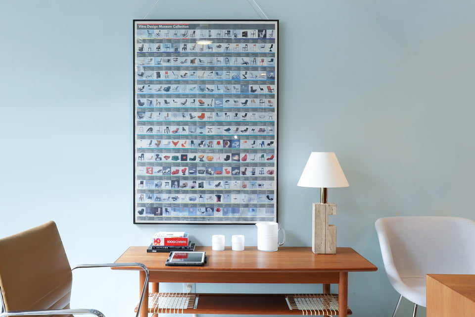 ヴィトラ デザイン ミュージアム チェア コレクション ポスター 額