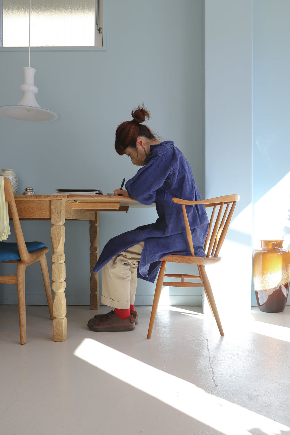 イギリスヴィンテージ アーコール ウィンザーチェア カウホーン