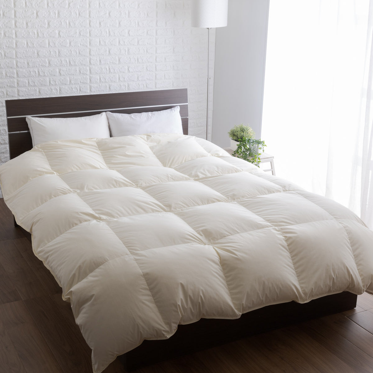 サイズが選べる 増量羽毛掛ふとん CASANALE